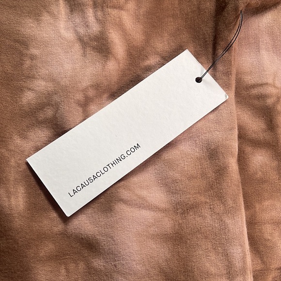 NWT LACAUSA Tie-Dye Sweatshirt - Picture 5 of 5